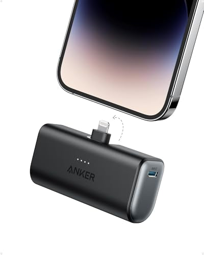 Anker Nano Portable Charger (5,000mAh) – Black