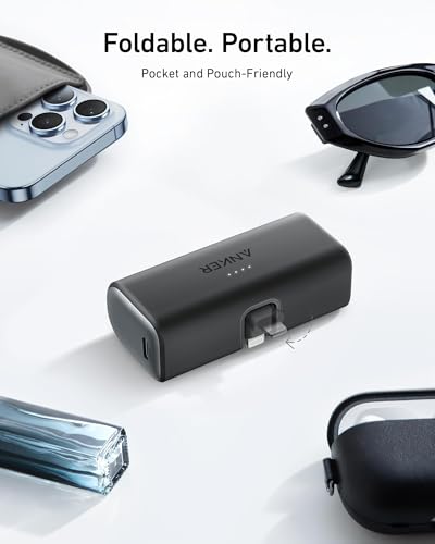 Anker Nano Portable Charger (5,000mAh) – Black