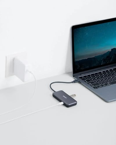 Anker 4-in-1 USB-C Hub (60W PD) – Gray