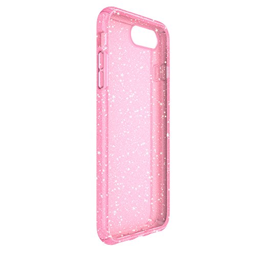 Speck Presidio Glitter iPhone 8 Plus/7 Plus/6 Plus Case (Bella Pink/Gold)