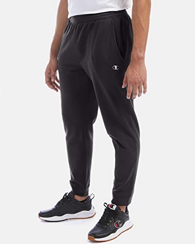 Champion CHP200 Men’s Sport Joggers, Black (X-Large)