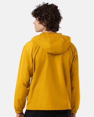 Champion CO200 Packable Quarter-Zip Jacket (Gold, Medium)