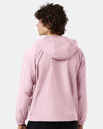 Champion CO200 Packable Quarter-Zip Jacket (Pink Candy, X-Large)