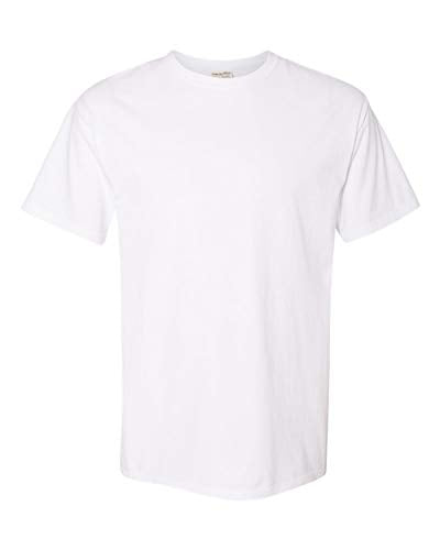 Hanes ComfortWash Youth White T-Shirt (Large) – Garment-Dyed Cotton