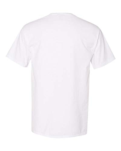 Hanes ComfortWash Youth White T-Shirt (Large) – Garment-Dyed Cotton