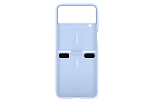 Samsung Galaxy Z Flip4 Silicone Cover with Ring (Arctic Blue)  US Version