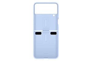 Samsung Galaxy Z Flip4 Silicone Cover with Ring (Arctic Blue)  US Version