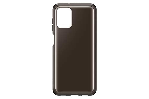 Samsung Galaxy A12 Soft Clear Case (Black)