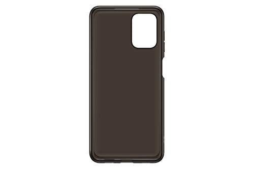 Samsung Galaxy A12 Soft Clear Case (Black)