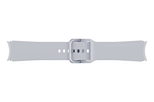 Samsung Silicone Watch Band (Medium/Large) – Galaxy Watch4/4 Classic (Silver)