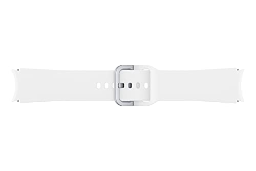 Samsung Silicone Watch Band (White, Medium/Large) – Galaxy Watch4/4 Classic