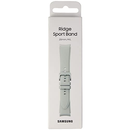 Samsung Ridge Sport Band (Medium/Large) – Galaxy Watch4 (Silver)