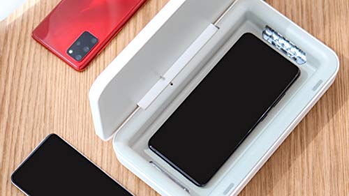 Samsung Electronics Qi Wireless Charger and UV Sanitizer - US Version | Soft Cotton