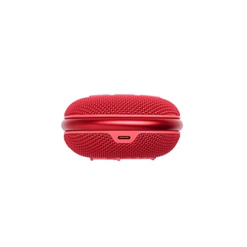 JBL Clip 4 Portable Mini Bluetooth Speaker (Red, Renewed)