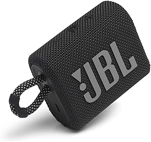 JBL Go 3 Waterproof Wireless Speaker Black