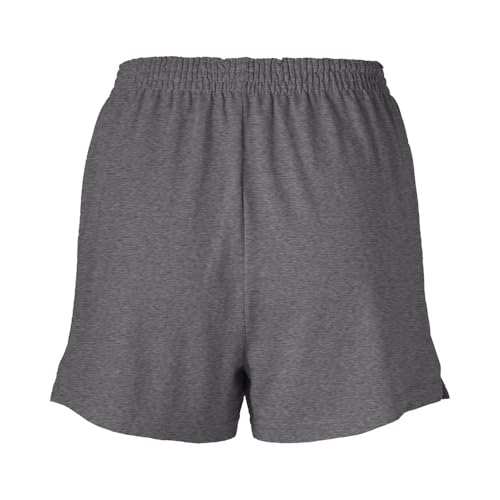 Soffe Women’s Junior Authentic Cheer Short (Gun Metal, Large)