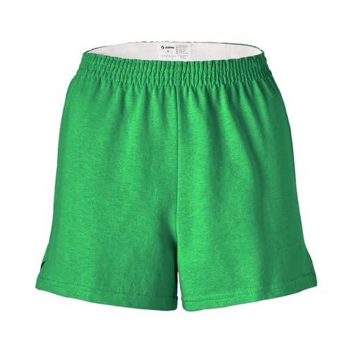 Soffe Women’s Junior Authentic Cheer Short (Kelly, Large)