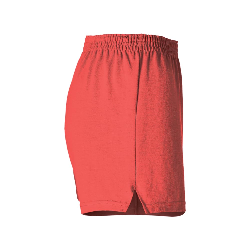 Soffe Women’s Cheer Active Shorts (Lime Punch, Medium)