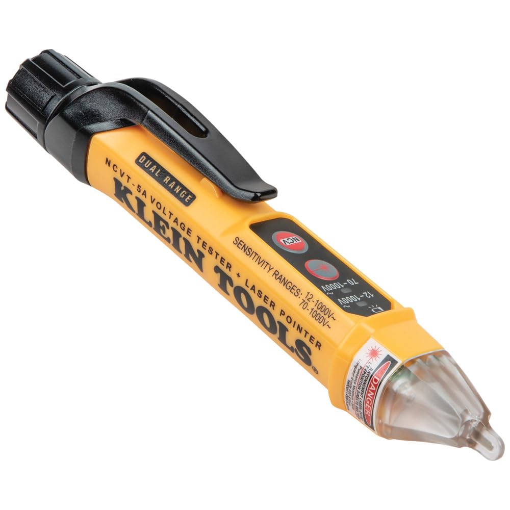 Klein Tools NCVT-5A Non-Contact Voltage Tester w/ Laser Pointer