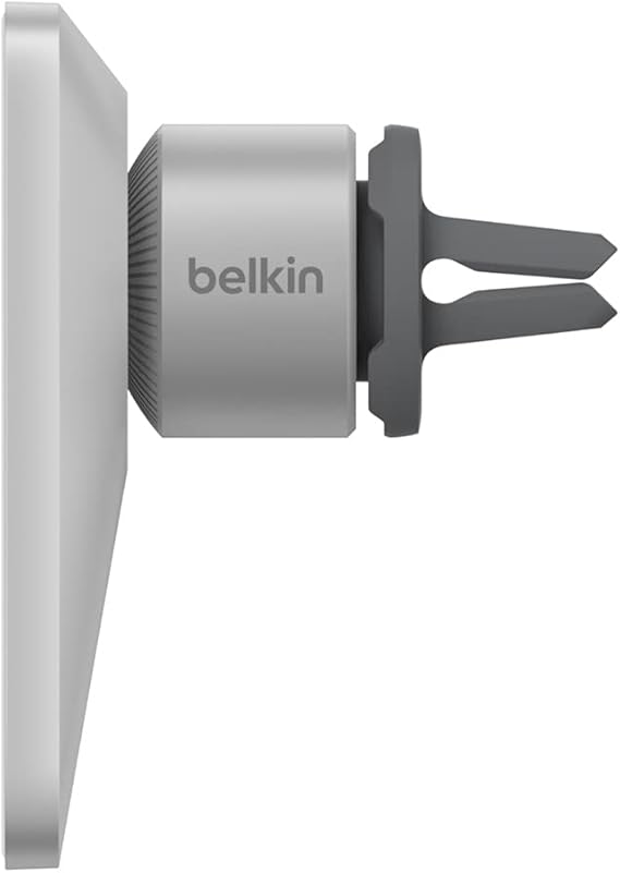 Belkin MagSafe Vent Mount Pro – Car Vent Mount for iPhone (Silver)