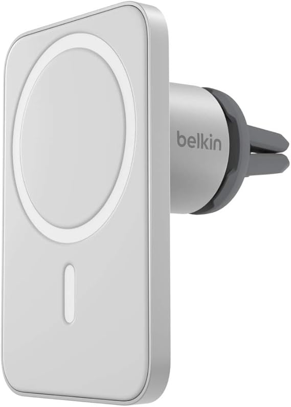 Belkin MagSafe Vent Mount Pro – Car Vent Mount for iPhone (Silver)