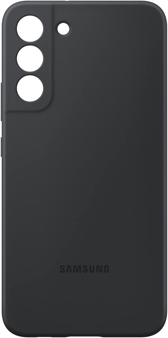 Samsung Galaxy S22+ Silicone Cover – Slim Protective Phone Case, Black (US Version)