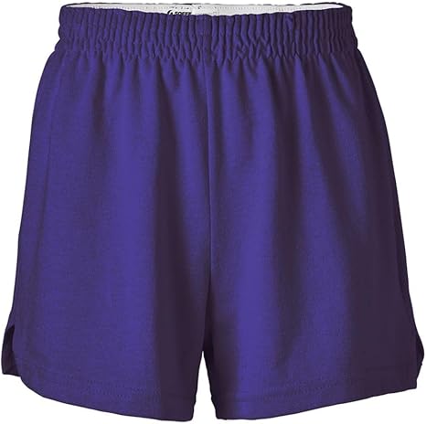 Soffe Girls’ Authentic Cheer Shorts – Cotton Blend Gym & Dance Shorts