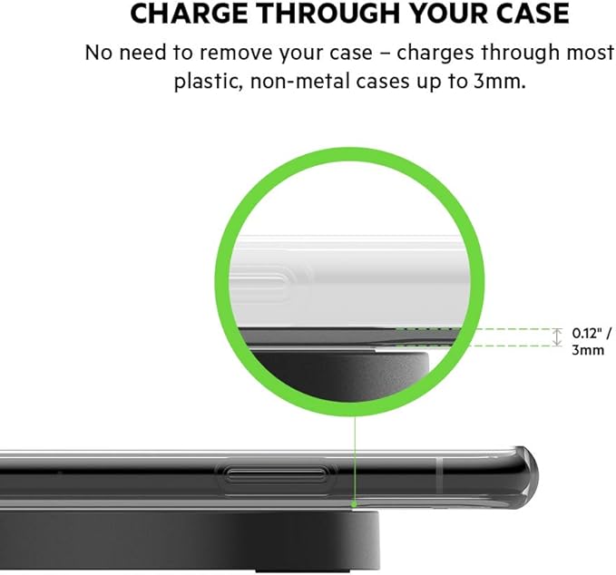 Belkin Boost Up Wireless Charging Pad – 5W Qi-Compatible Charger for All Devices