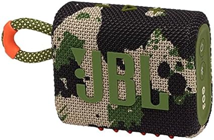 JBL Go 3 Portable Waterproof & Dustproof IP67 Outdoor Wireless Bluetooth Speaker Camo