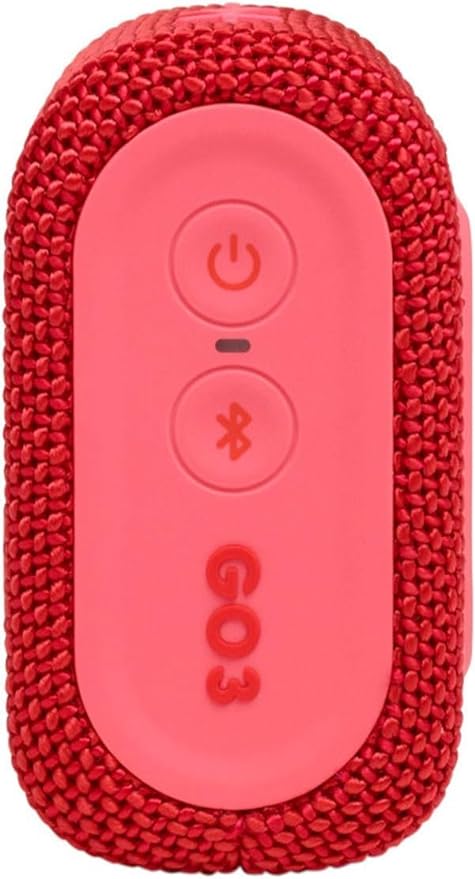 JBL Go 3 - for Portable Use - Speaker with Bluetooth Red