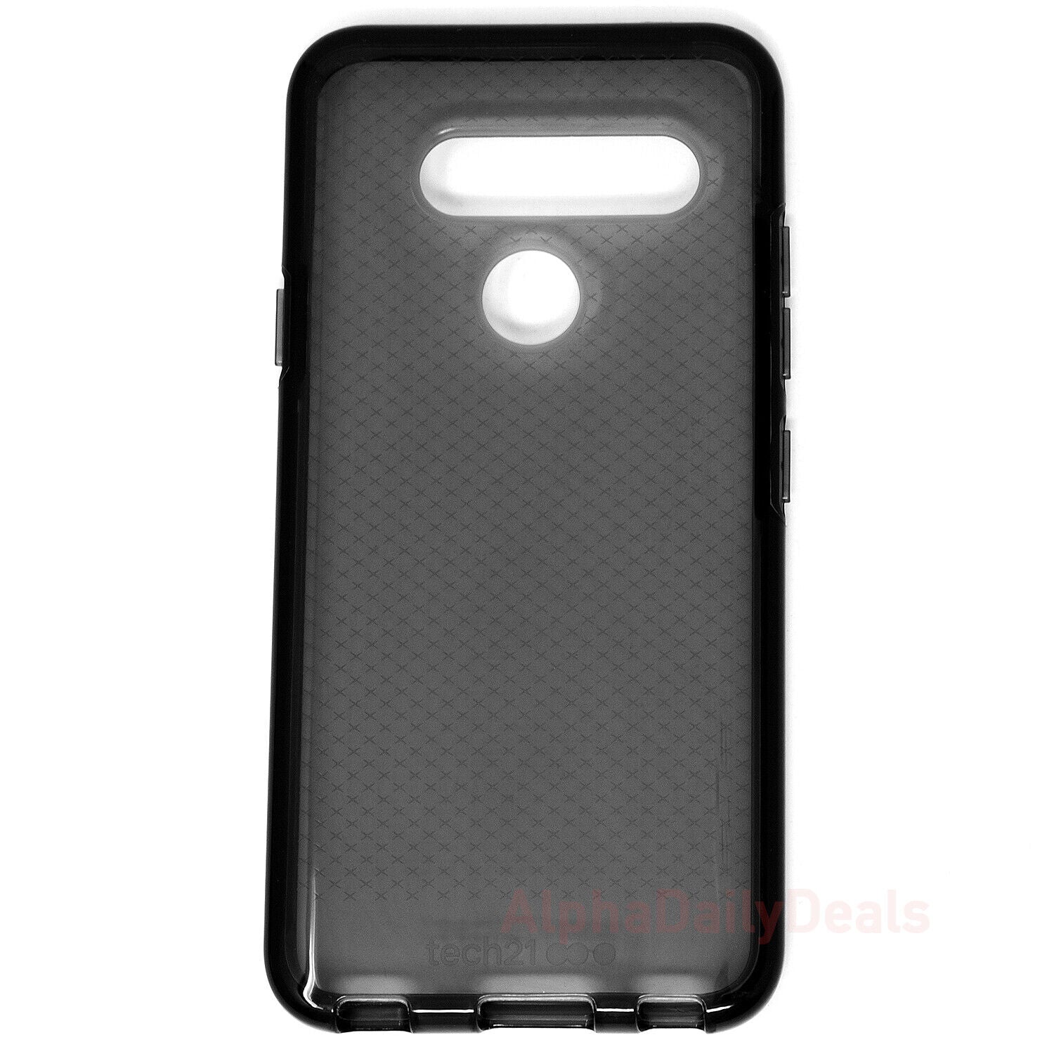 Tech21 LG V40 ThinQ Slim Protective Case EvoCheck Smokey Black Clear