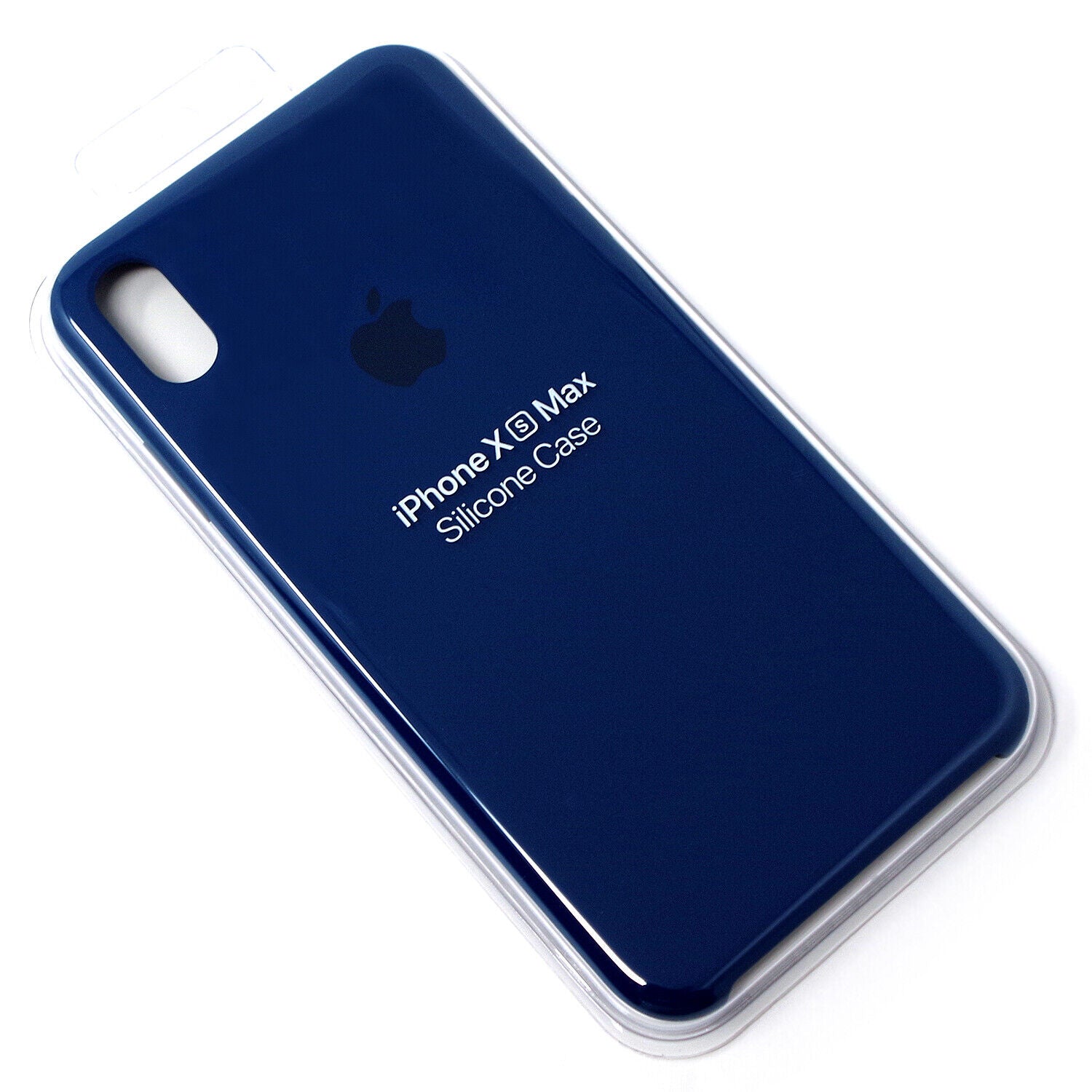 Genuine OEM Apple iPhone XS Max Silicone Case - Blue Horizon