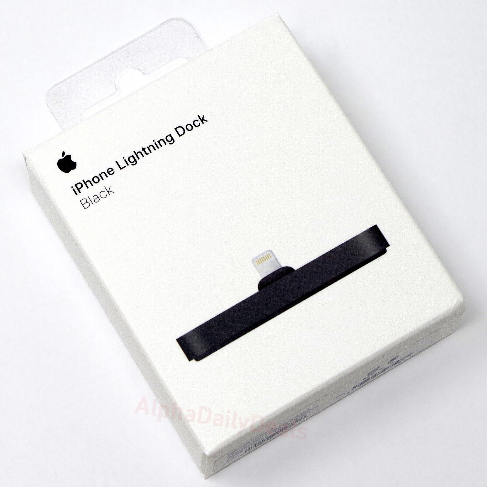 NEW Genuine Apple Lightning Dock Black iPhone 14 13 12 11 Pro Max XR Xs X 8 7 6