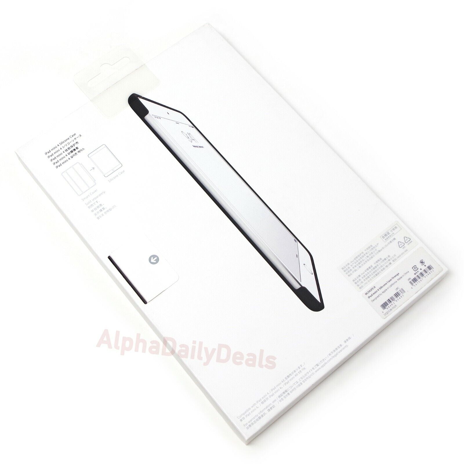 Genuine OEM Apple Silicone Case for iPad Mini 4 Tablet - Orange
