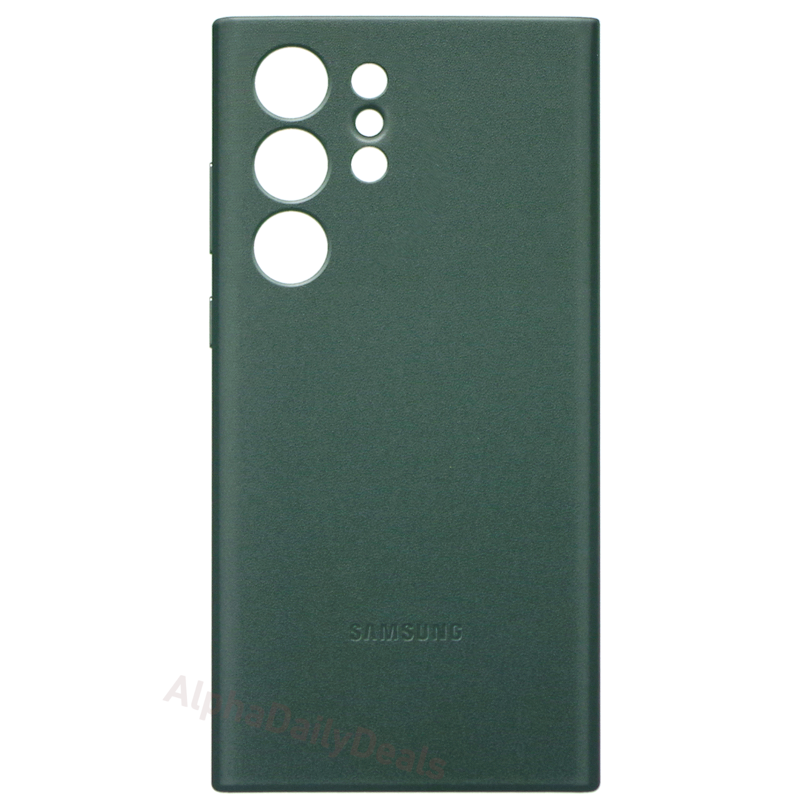 Genuine Samsung Leather Case for Galaxy S23 Ultra - Green