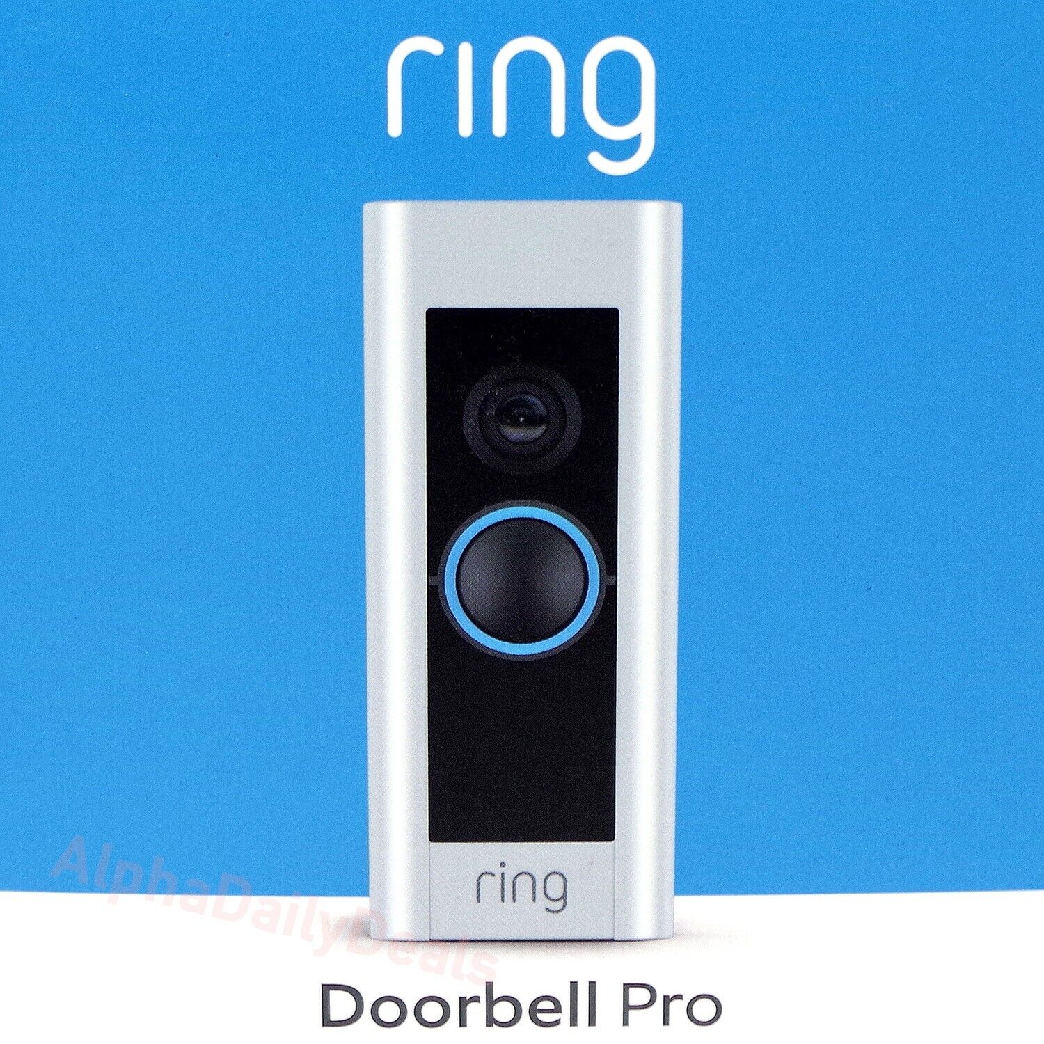 NEW Ring Doorbell Pro HD Video Smart Wi-Fi Wired Built-In Alexa Night Vision