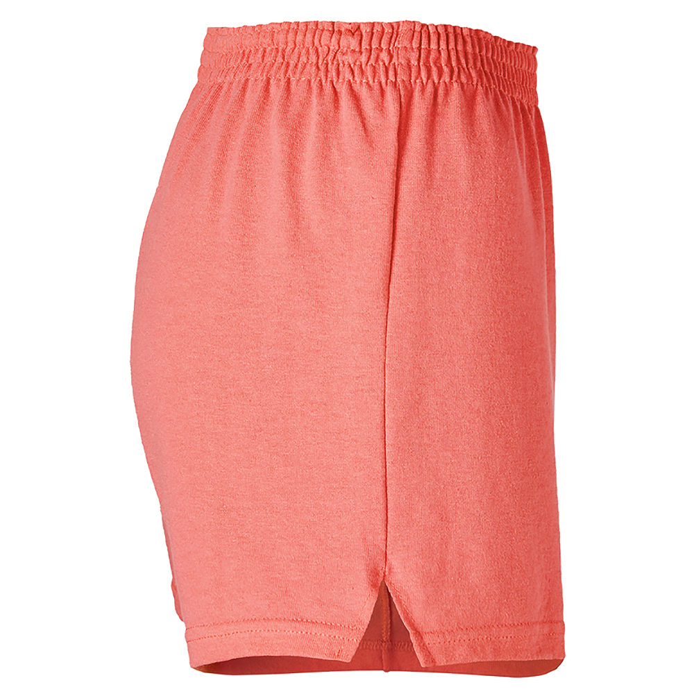 SOFFE Womens Authentic Shorts Fiery Coral Pink Cotton