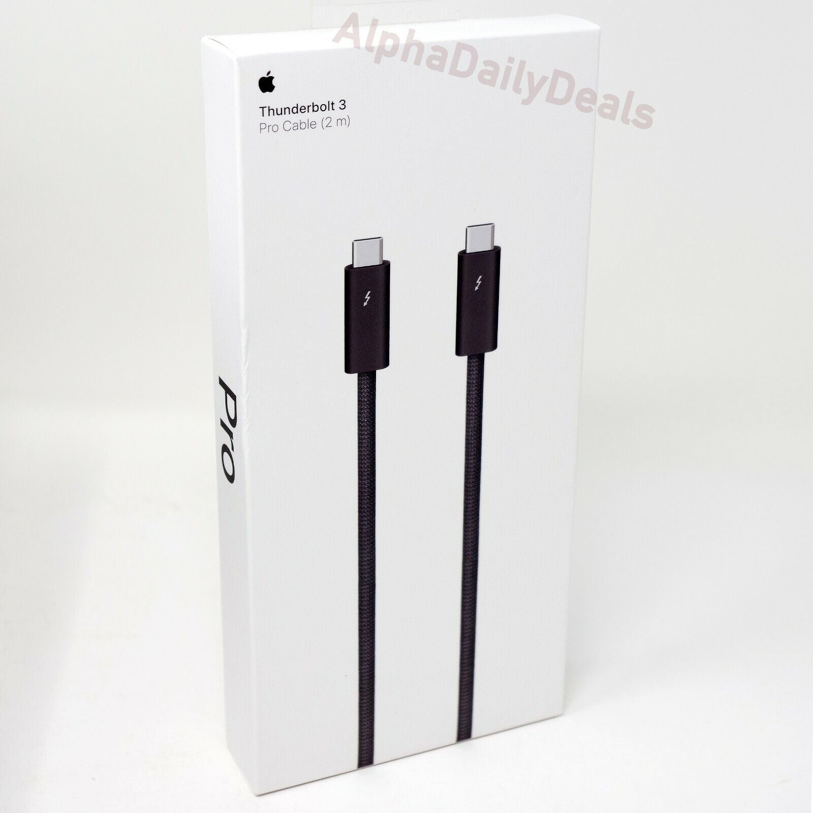 Genuine OEM Apple Thunderbolt 3 Pro Cable 2 Meters Black NEW