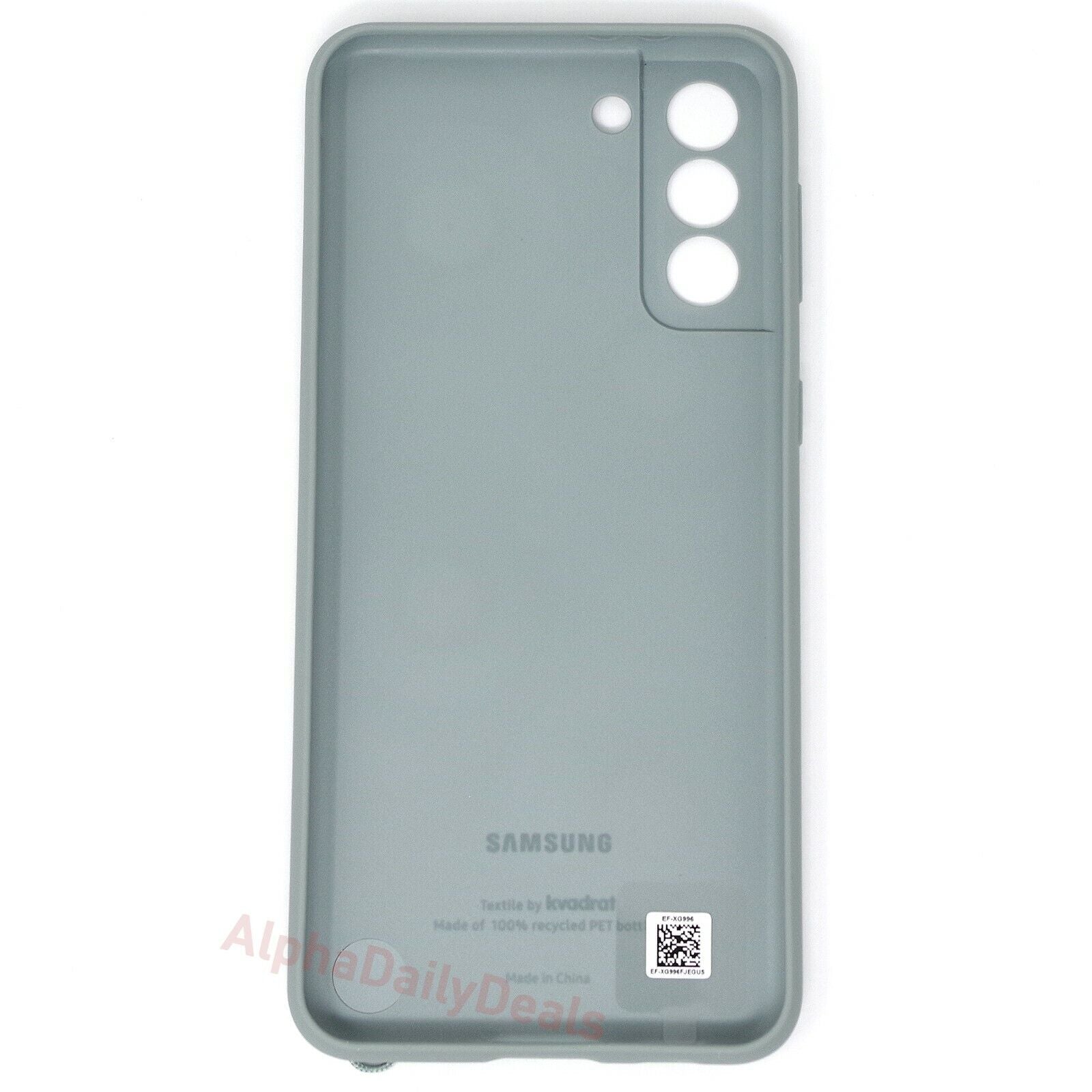 Genuine OEM Samsung Galaxy S21+ 5G Case Kvadrat Back Cover Mint Gray