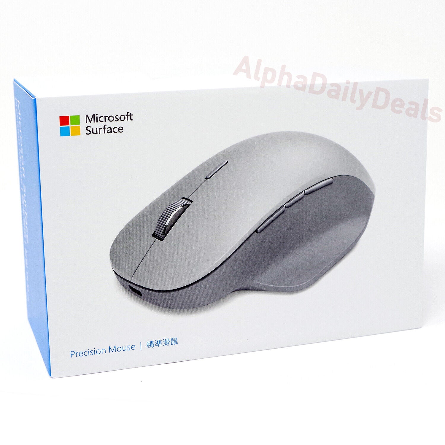 Microsoft Surface Precision Wireless Mouse Rechargeable Laptop Light Gray