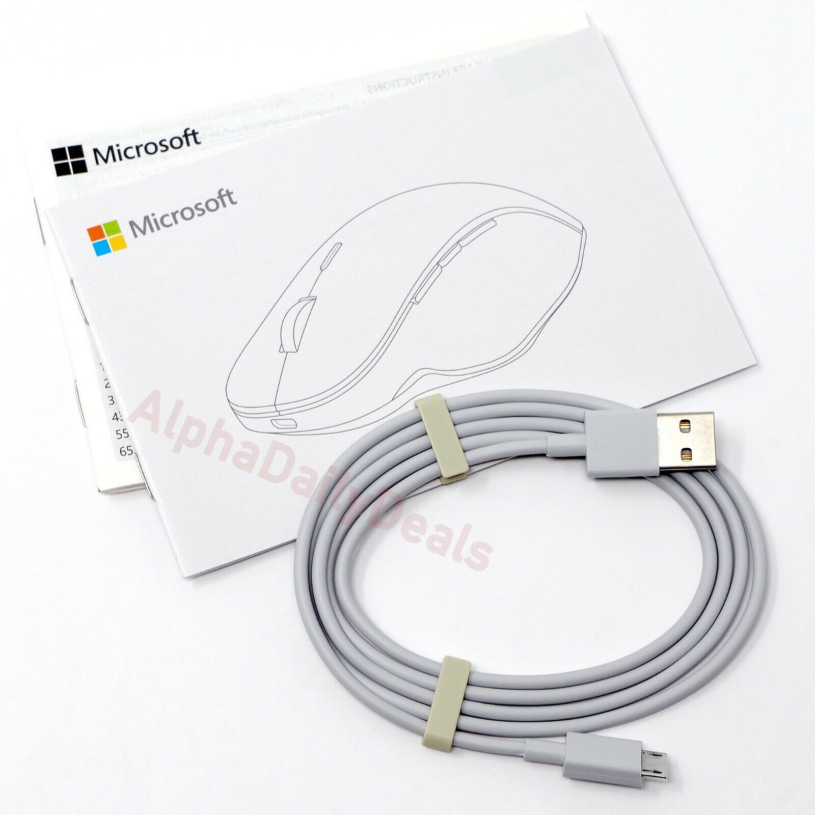 Microsoft Surface Precision Wireless Mouse Rechargeable Laptop Light Gray