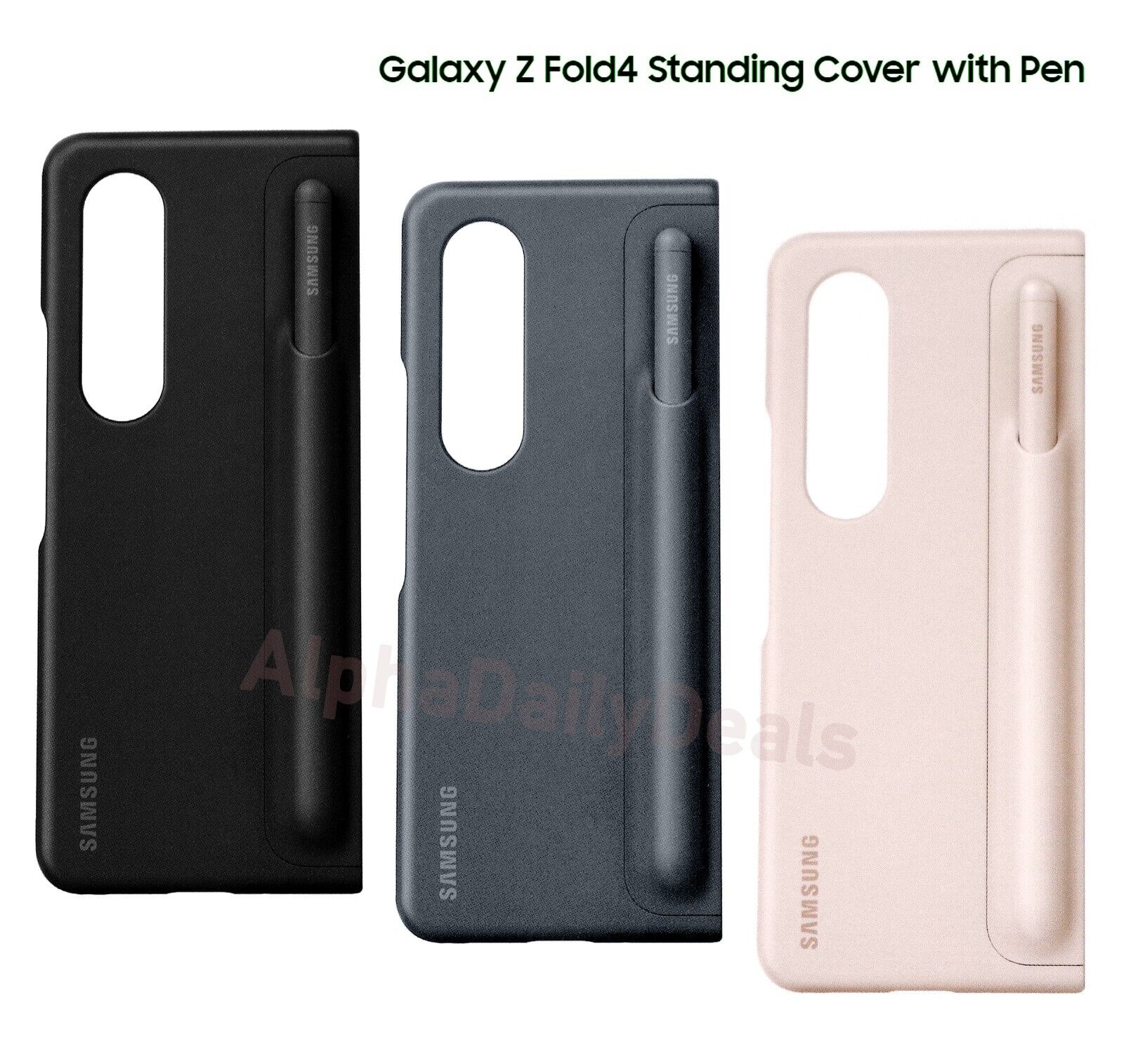 Original Samsung Standing Cover with Pen for Galaxy Z Fold4