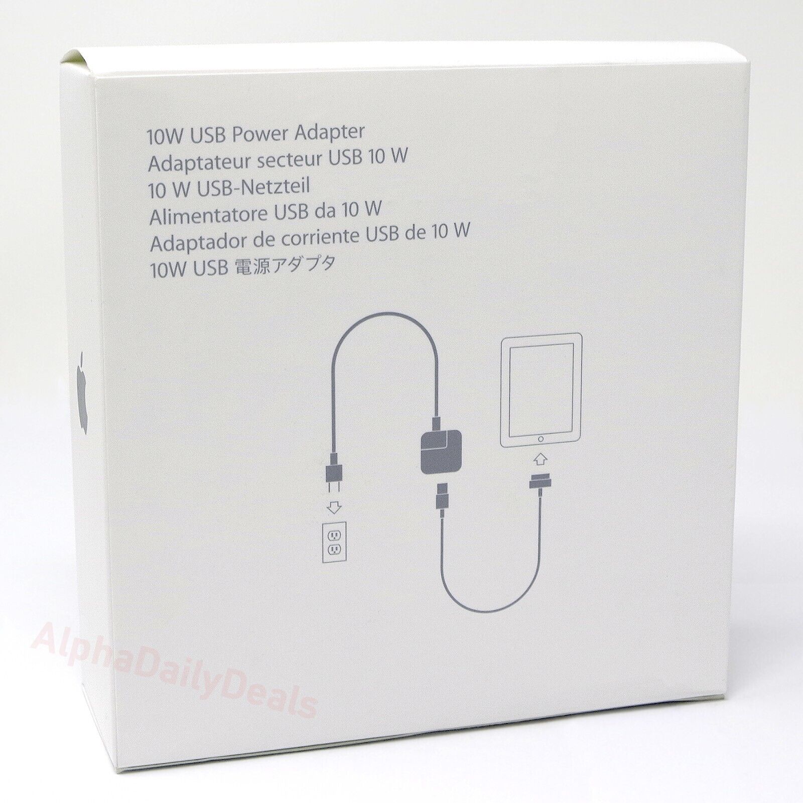 Genuine OEM Apple iPad 10W USB Power Adapter 30 Pin Charger