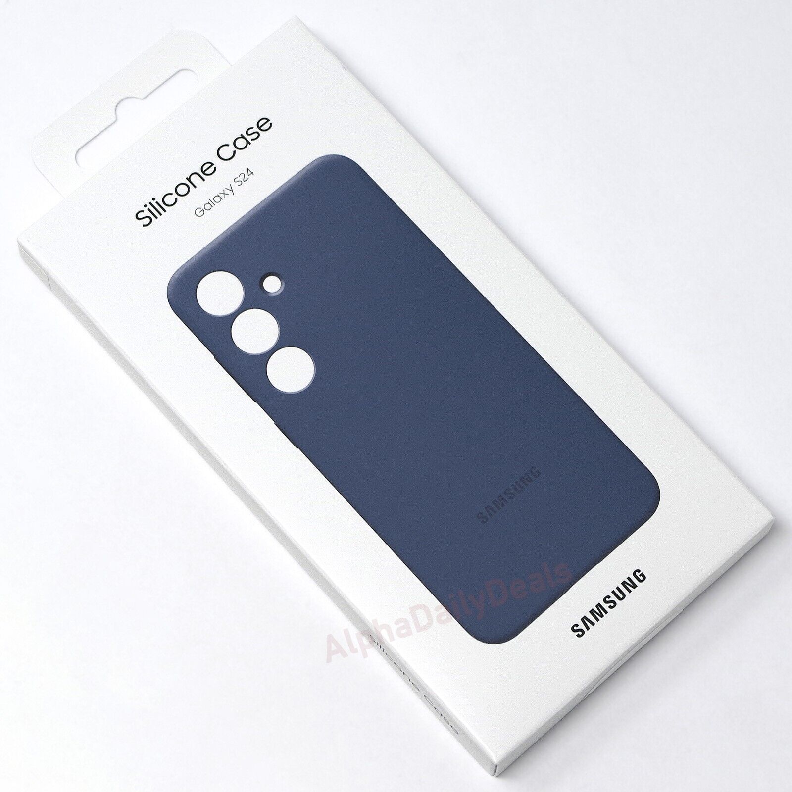 Genuine OEM Samsung Silicone Slim Case for Galaxy S24 - Violet