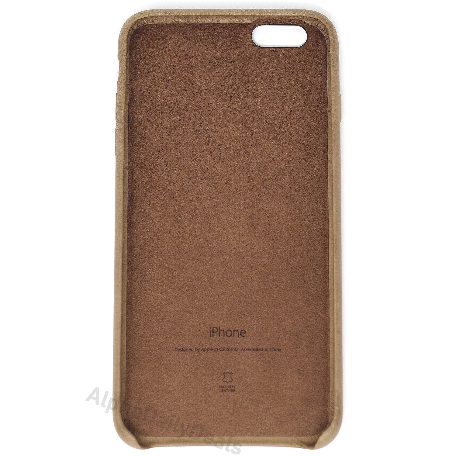 Genuine OEM Apple iPhone 6S Plus / 6 Plus Brown Leather Cover Case