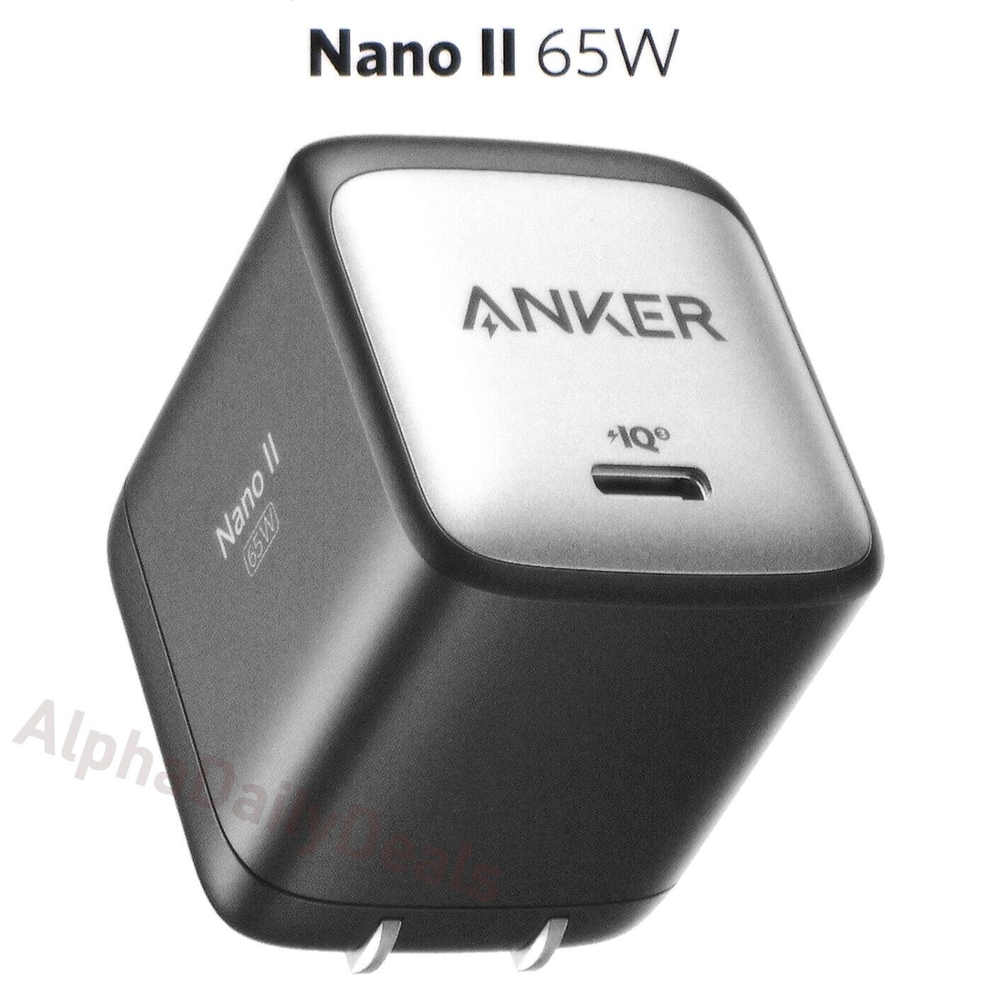 NEW Anker Nano II 65W USB-C Fast Wall Charger Adapter for Laptop Macbook Pro Air