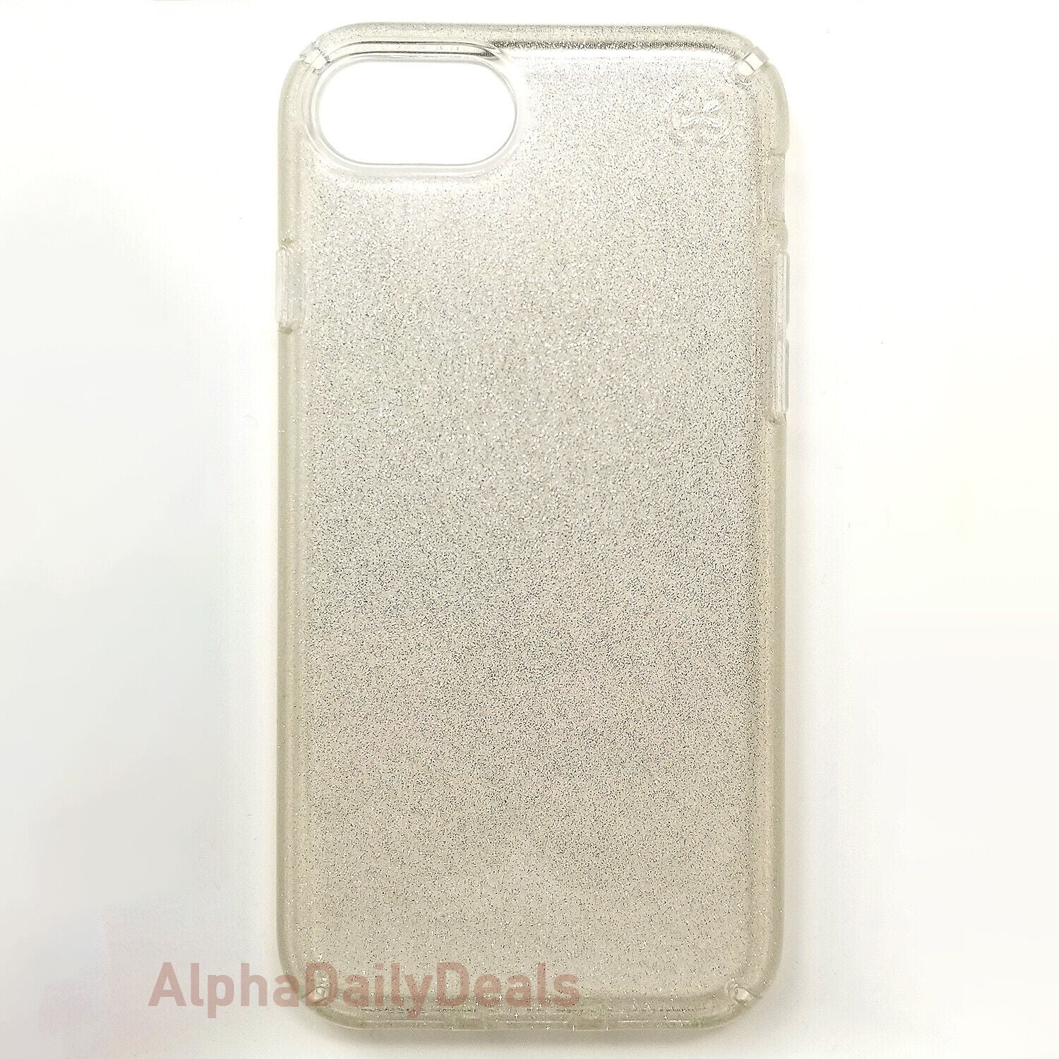 Speck iPHONE 8 7 6s 6 Glitter Protective Case Presidio Slim Clear Gold