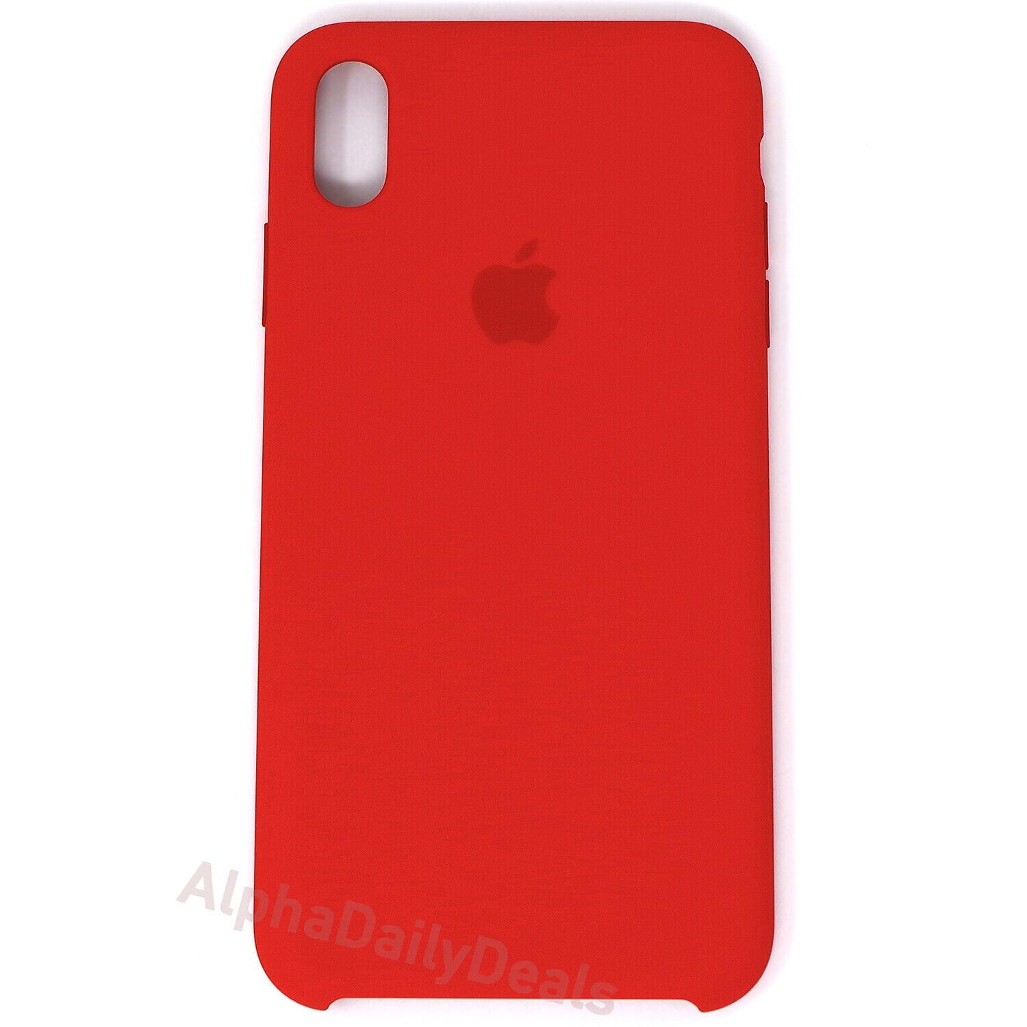 Genuine OEM Apple iPhone X Silicone Case - Red