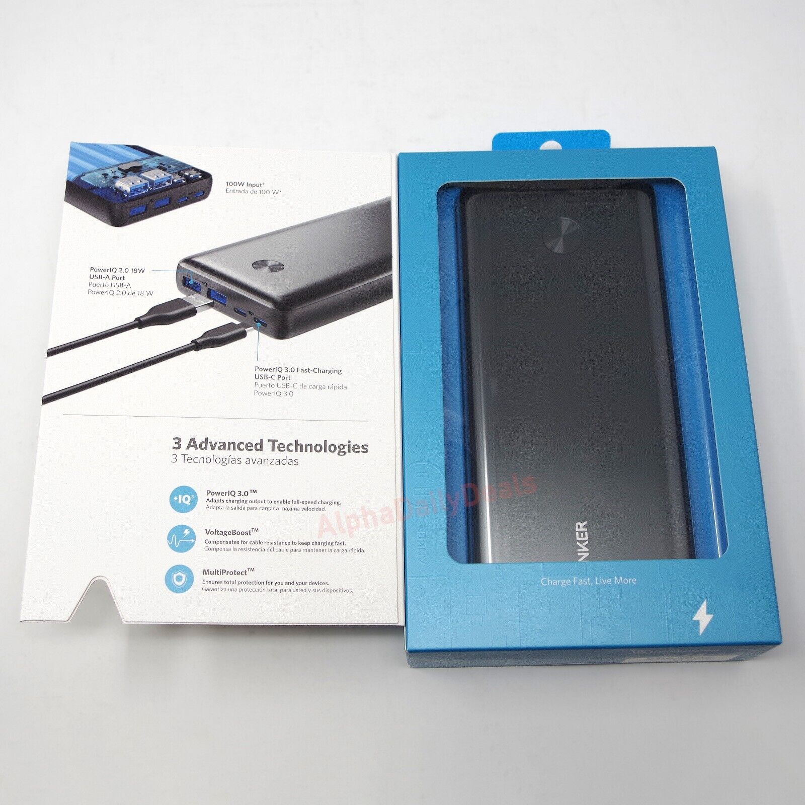 NEW Anker PowerCore III Elite 25600 mAh 87W USB-C Battery Power Bank for Laptop