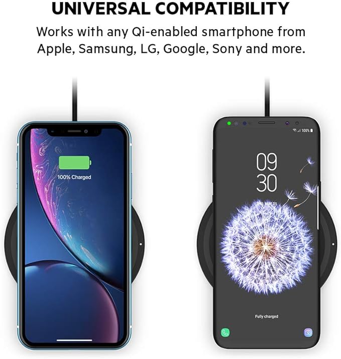 Belkin Boost Up Wireless Charging Pad – 5W Qi-Compatible Charger for All Devices